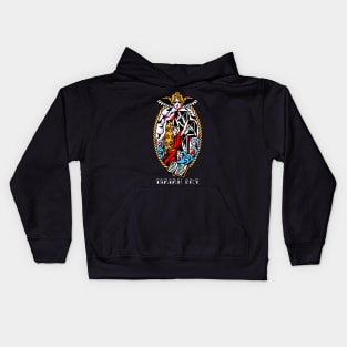 Rock of Ages American Traditional Tattoo Flash Kids Hoodie